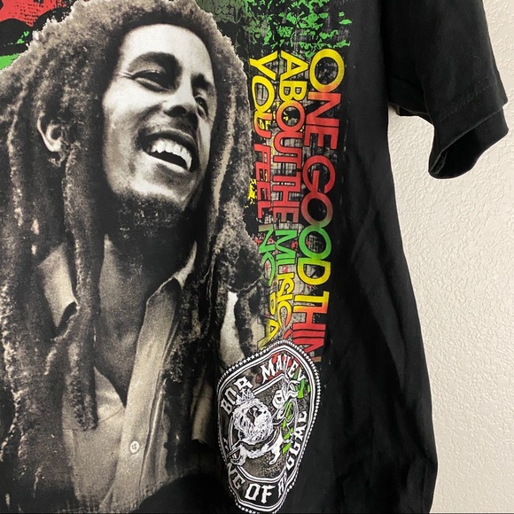 Bob Marley King Of Reggae Pro Tag USA Mens XXL - Picture 2 of 6